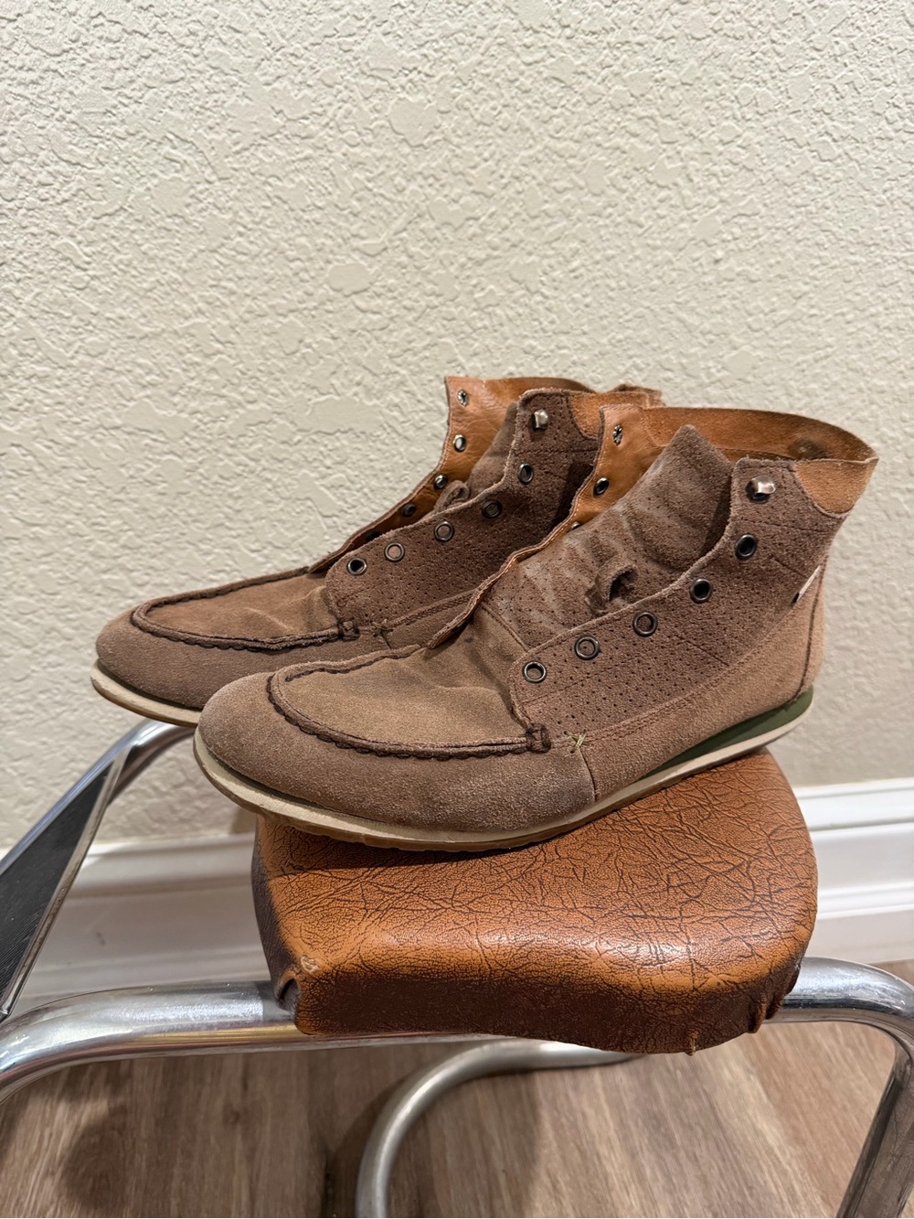 Men's Brown Suede Hari Mari Chukka Boots - Casual Ankle Sneakers